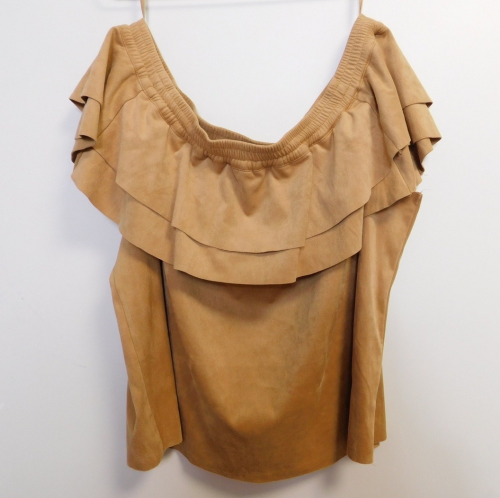 SOHO  Elastic, off Shoulder Blouse size XL.